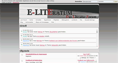 Desktop Screenshot of e-literatum.de