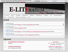 Tablet Screenshot of e-literatum.de